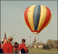 Bill Meadows' first balloon, Kitty Hawk