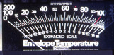 Envelope Temperature Meter